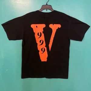 Juice Wrld 999 Club x Vlone Black Tee
